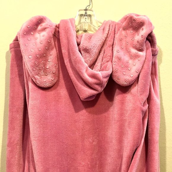 Hoodie-Footie - Pink "MOM" Size Medium - Picture 7 of 10